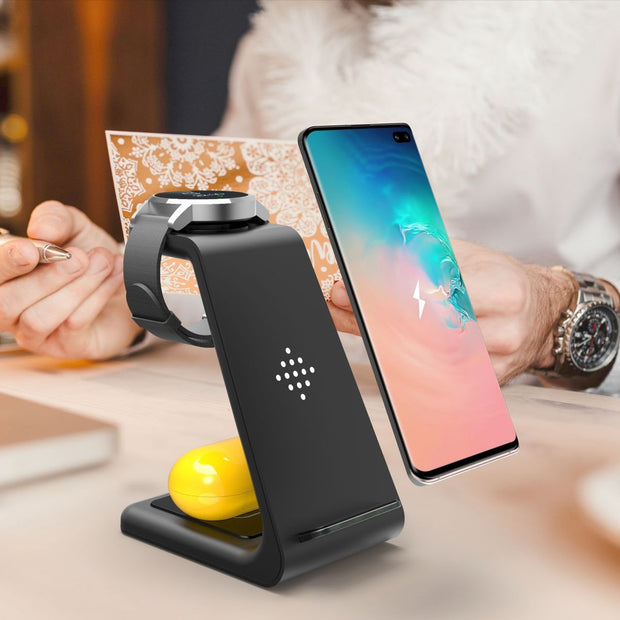 3-in-1 Stand Wireless Charger