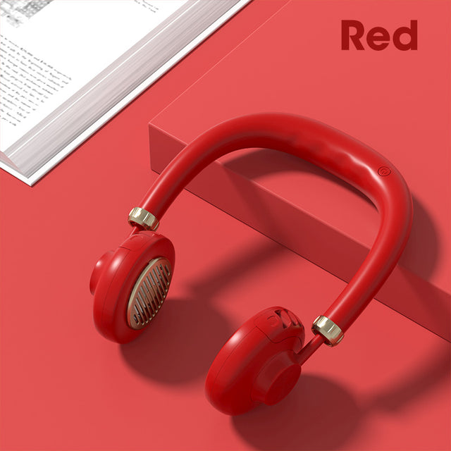 Neck fan portable