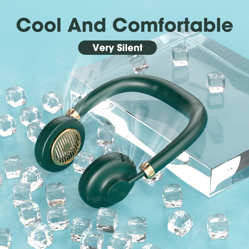 Neck fan portable