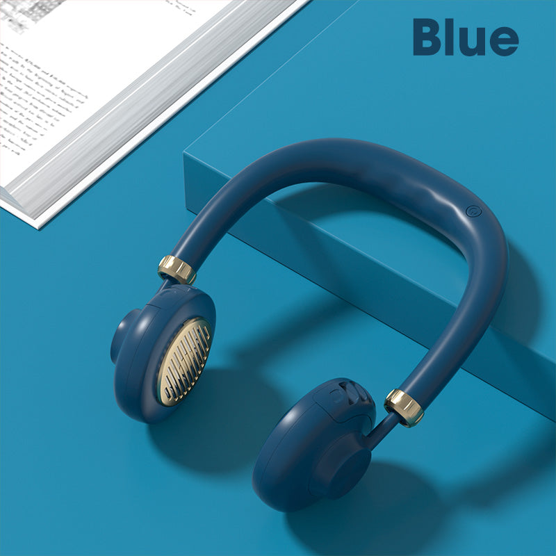Neck fan portable