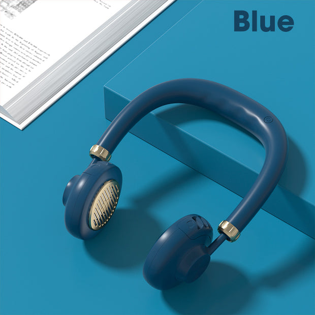 Neck fan portable